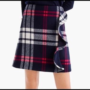 J.Crew plaid skirt
